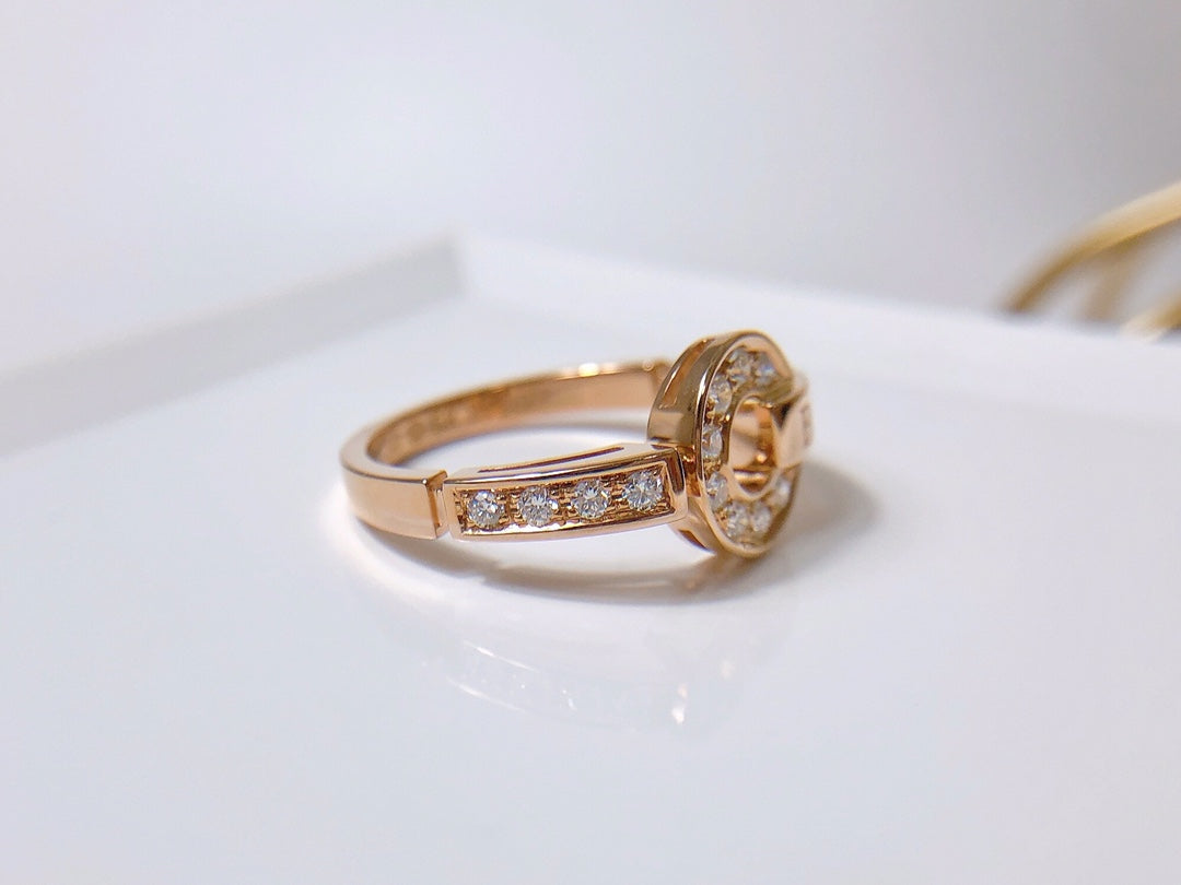 [Solara Jewelry]DREAM RING DIAMOND PINK GOLD