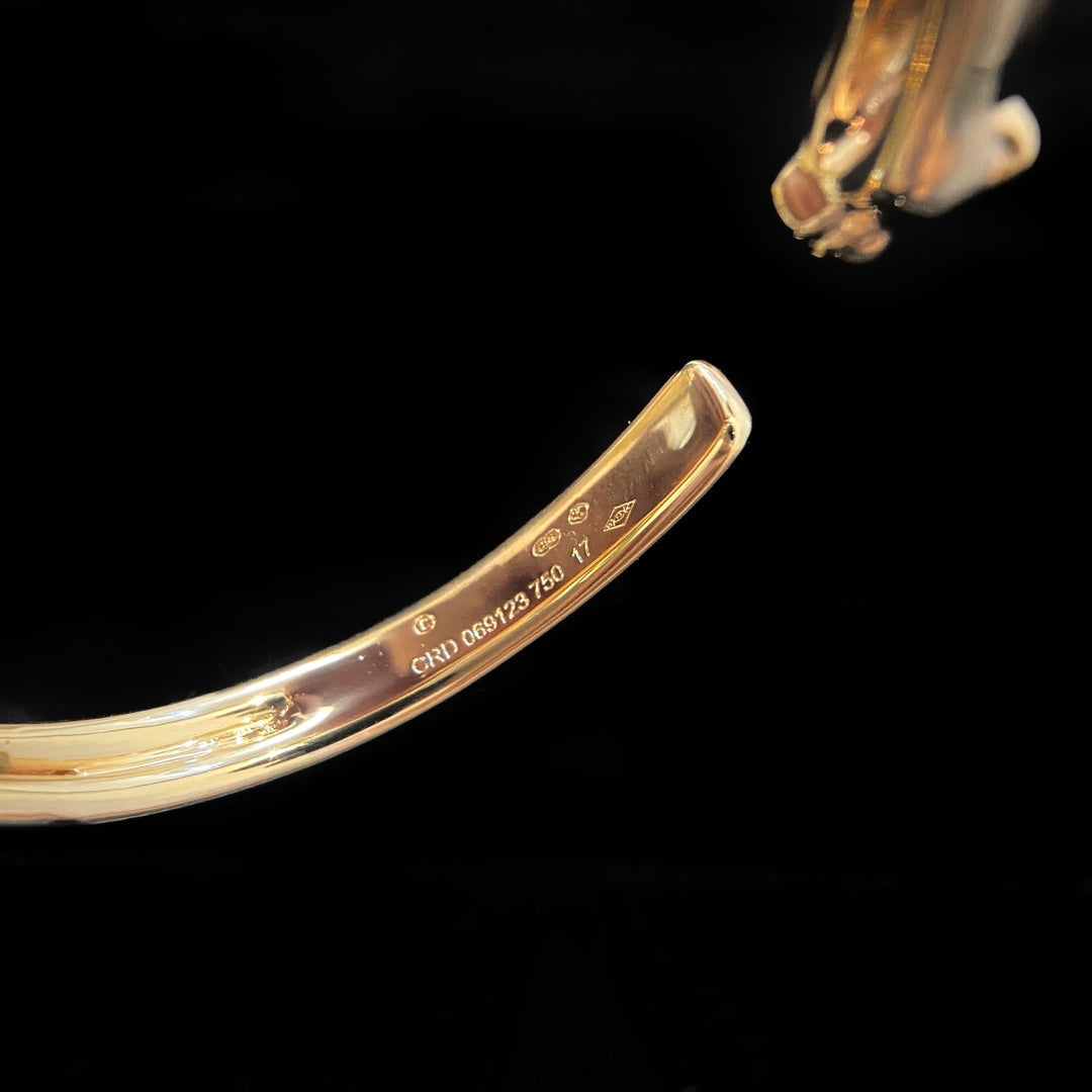[Solara Jewelry]PANTHERE GOLD OPEN BRACELET