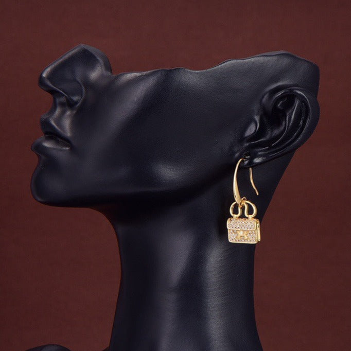 [Solara Jewelry]KELLY DIAMOND EARRINGS