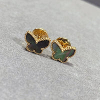 [Solara Jewelry]BUTTERFLY DARK MOP  EARRINGS