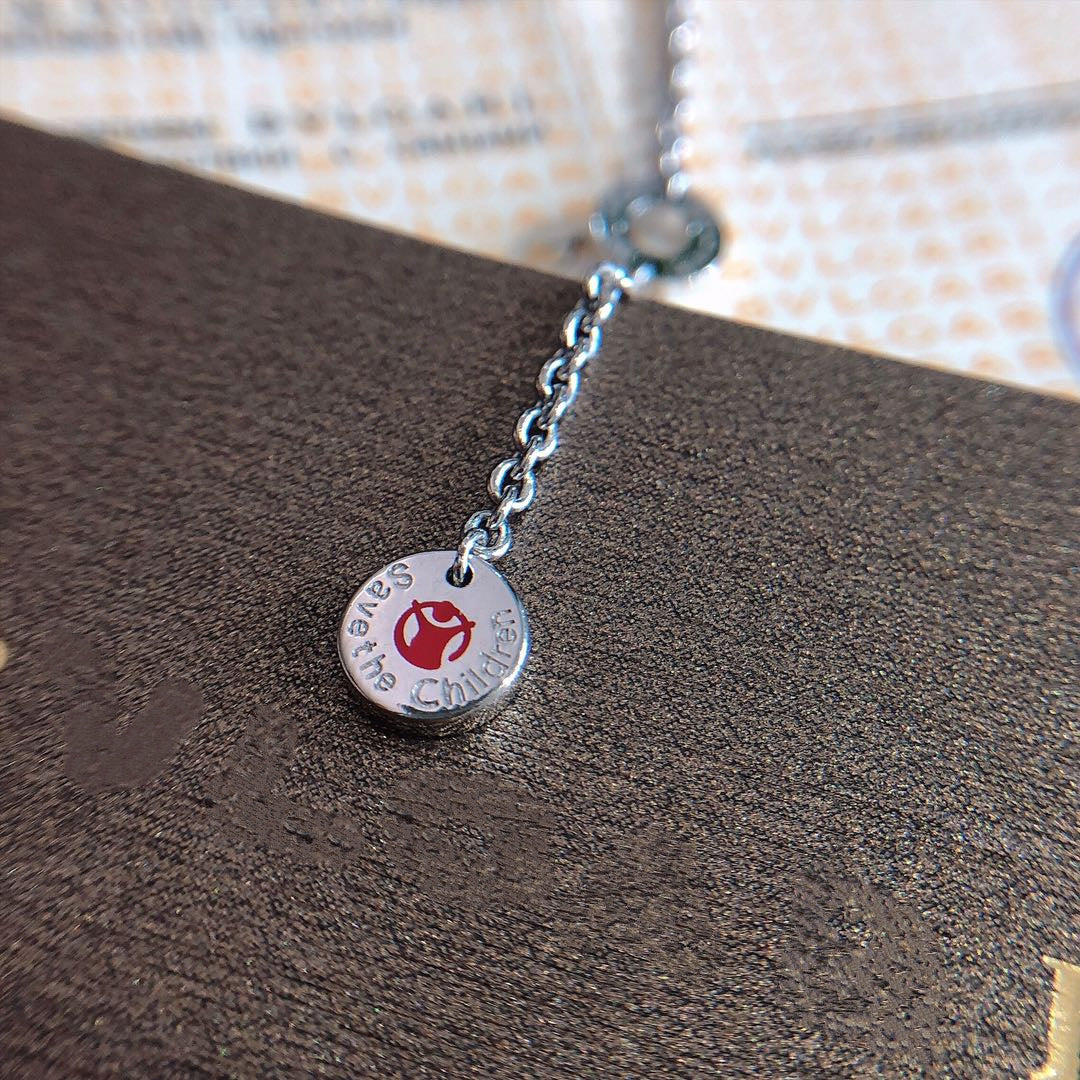[Solara Jewelry]ZERO 1 BLACK CERAMIC SILVER NECKLACE