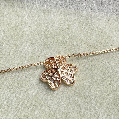 [Solara Jewelry]FLOWER DIAMOND NECKLACE