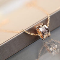 [Solara Jewelry]HALSKETTE ZERO 1 ROSÉGOLD DIAMANT