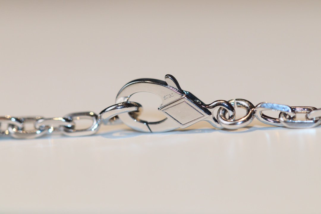 [Solara Jewelry]CLOVER 20 MOTIFS ONYX DIAMOND SILVER