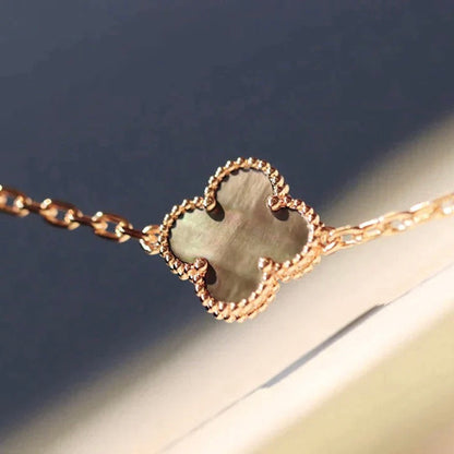 [Solara Jewelry]CLOVER 20 MOTIFS LASER DIAMOND NECKLACE