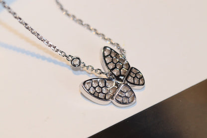 [Solara Jewelry]BUTTERFLY DIAMOND NECKLACE