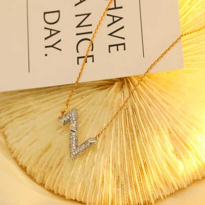 [Solara Jewelry]VOLT SILVER DIAMOND PEDANT NECKLACE