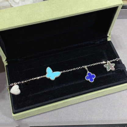 [Solara Jewelry]LUCKY SPRING SILVER BRACELET 4 MOTIF