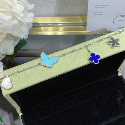 [Solara Jewelry]LUCKY SPRING SILVER BRACELET 4 MOTIF