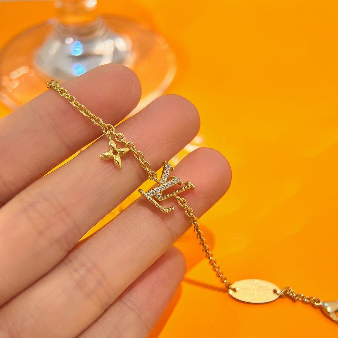 [Solara Jewelry]LOGO STAR MOTIF GOLD BRACELET
