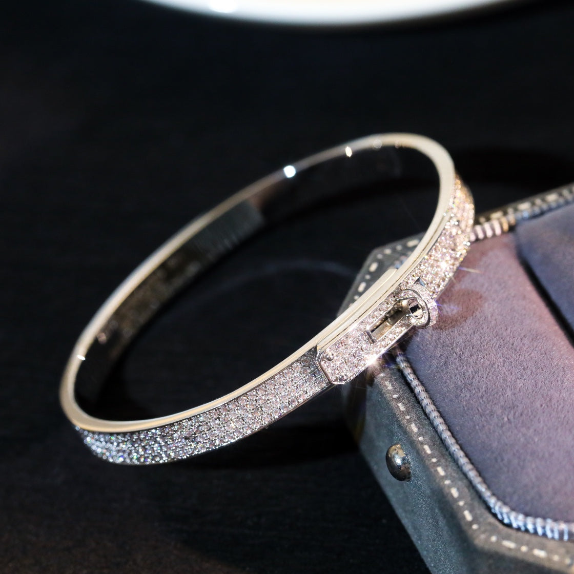 [Solara Jewelry]KELLY BRACELET DIAMOND PAVED