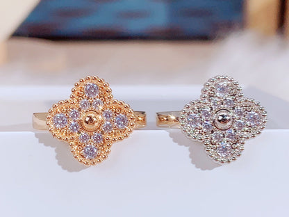 [Solara Jewelry]CLOVER DIAMOND RING