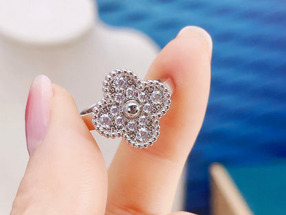 [Solara Jewelry]CLOVER DIAMOND RING