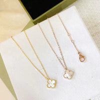 [Solara Jewelry]KLEEBRE MINIKETTE 9,5MM WEISSES PERLMUTT