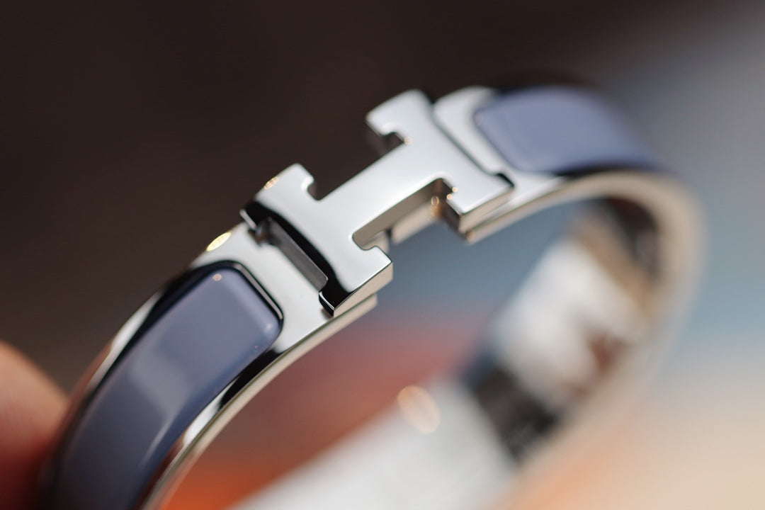 [Solara Jewelry]H BRACELET 12MM BLUE GRAY
