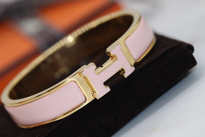 [Solara Jewelry]H BRACELET 12MM PINK
