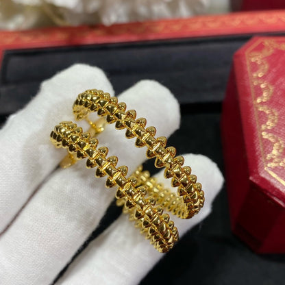 [Solara Jewelry]CLASH LARGE HOOP EARRINGS