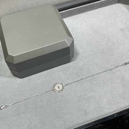 [Solara jewelry]LUCKY MOVE DIAMOND PAVED BRACELET