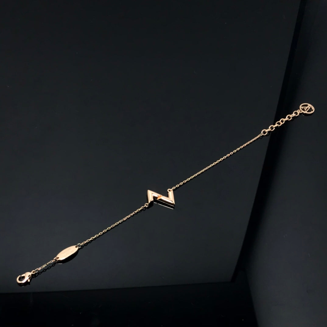 [Solara Jewelry]VOLT LV LOGO BRACELET