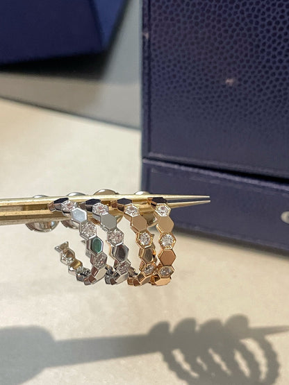 [Solara Jewelry]Hollow Design Four-Leaf Clover Flower Shape Ring