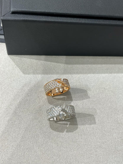 [Solara Jewelry]LIENS EVIDENCE  DIAMOND PAVED RING