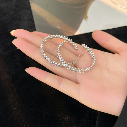 [Solara Jewelry]CLASH HOOP EARRINGS