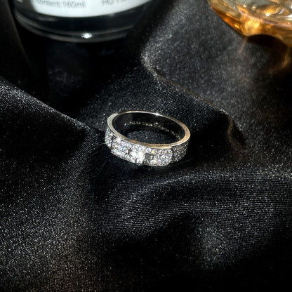[Solara Jewelry]KELLY SILVER DIAMOND RING
