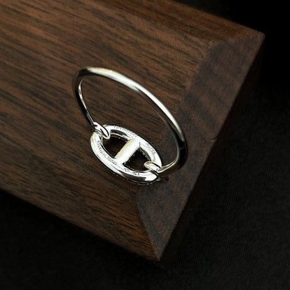 [Solara Jewelry]RONDE SMALL SILVER DIAMOND RING