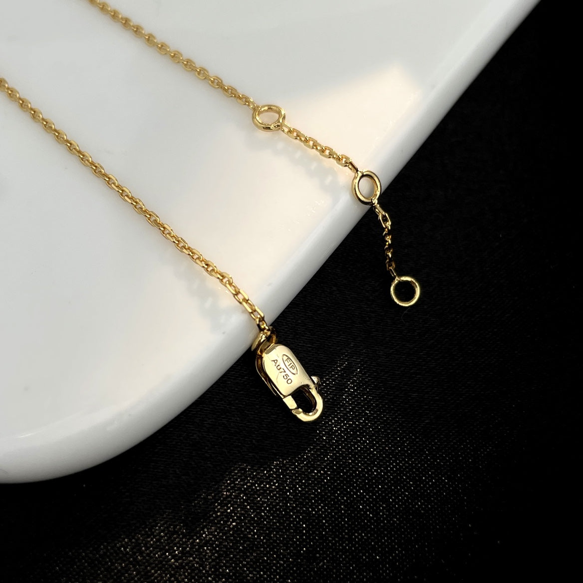 [Solara Jewelry]FORCE 10 FULL DIAMOND BUCKLE CHAIN LINK MINI MODEL
