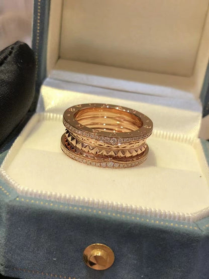 [Solara Jewelry]ZERO 1 ROCK DIAMOND PINK GOLD