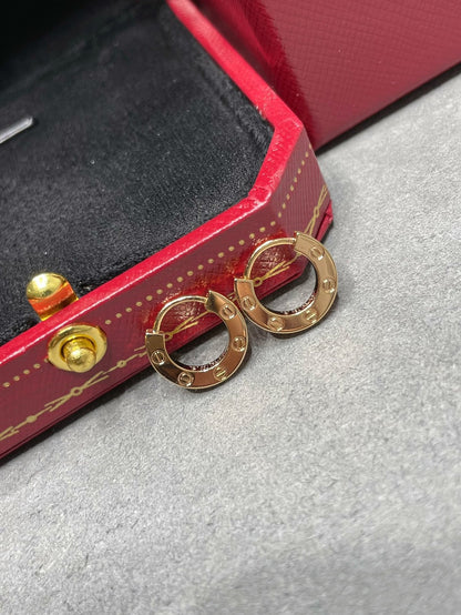 [Solara Jewelry]LOVE MINI EARRINGS
