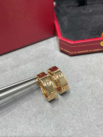 [Solara Jewelry]LOVE 5.5MM EARRINGS