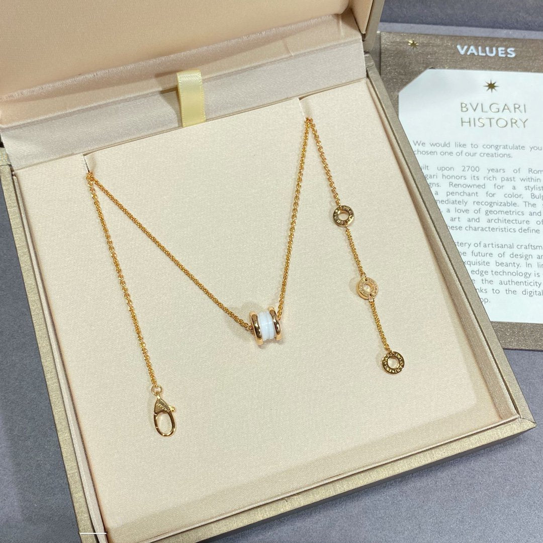[Solara Jewelry]ZERO 1 CERAMIC MINI NECKLACE
