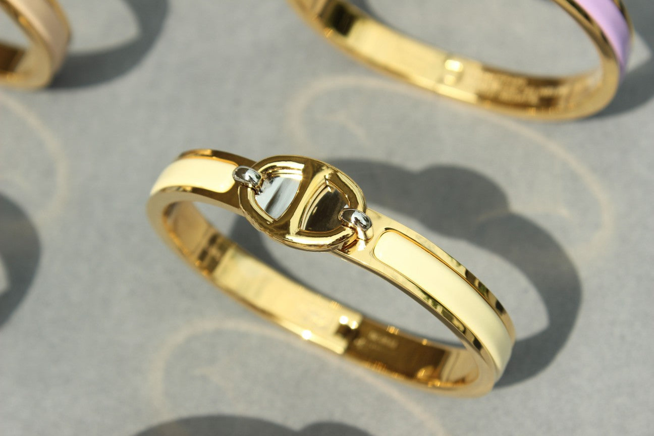 [Solara Jewelry]CLIC CHAINE GOLD BRACELET