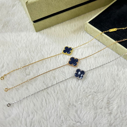 [Solara Jewelry]CLOVER 1 MOTIF PIETERSITE BRACELET