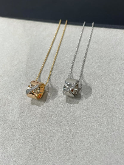 [Solara Jewelry]LIENS EVIDENCE DIAMOND NECKLACE