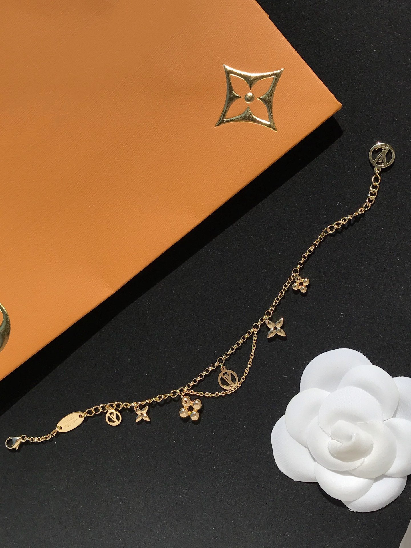 [Solara Jewelry]BLOOMING PINK GOLD MOP BRACELET