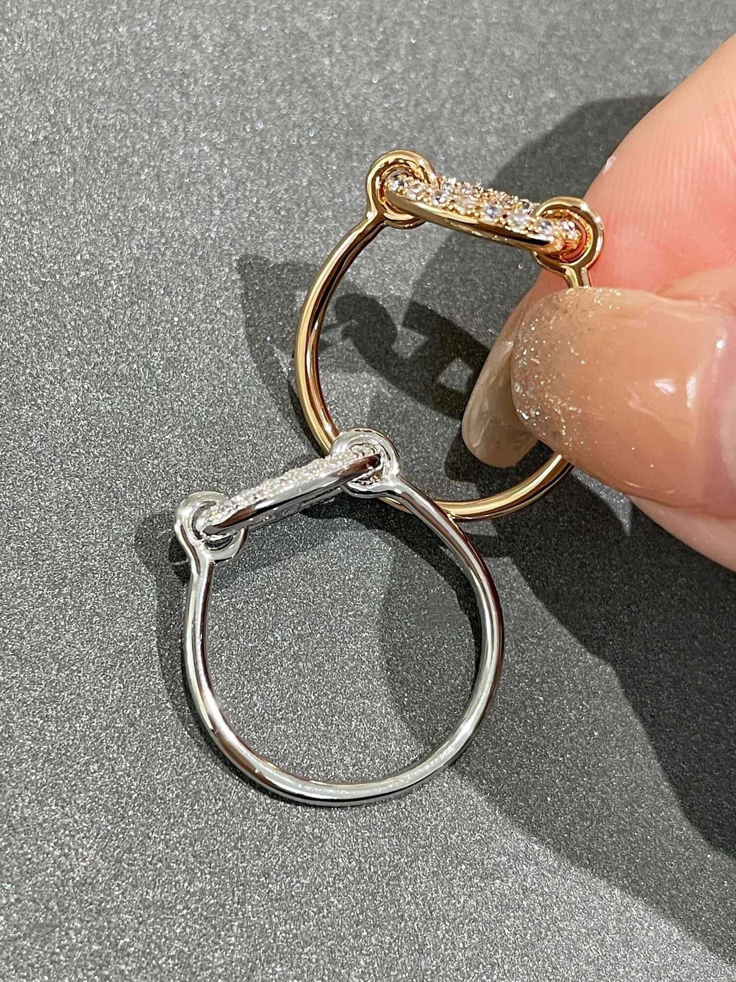 [Solara Jewelry]RONDE SMALL DIAMOND RING