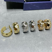 [Solara Jewelry]BEE LOVE DIAMOND HOOP EARRINGS