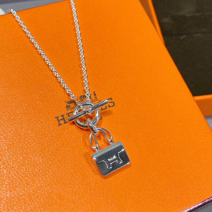 [Solara Jewelry]CONSTANCE PEDANT SILVER NECKLACE