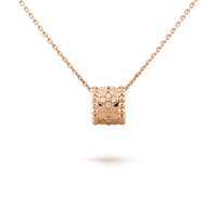 [Solara Jewelry]PERLEE PEDANT NECKLACE GOLD / ROSE GOLD