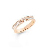[Solara Jewelry]ALLIANCE LIENS VIDENCE PAVED DIAMOND 4MM RING