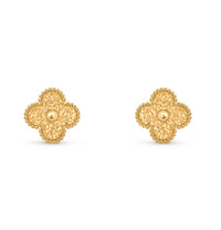 [Solara Jewelry]CLOVER MEDIUM 1 MOTIFS LAVA EARRINGS