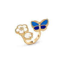 [Solara Jewelry]LUCKY 3 MOTIF GOLD RING