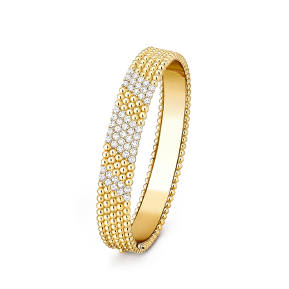 [Solara jewelry]  FIVE-ROW DIAMOND BRACELET