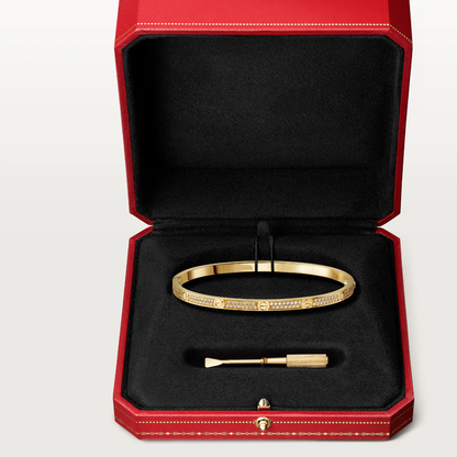[Solara Jewelry]LOVE BRACELET 3.65MM DIAMOND-PAVED