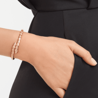 [Solara Jewelry]SERPENTI VIPER PINK GOLD BRACELET