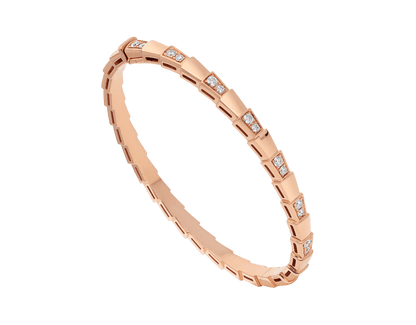 [Solara Jewelry]SERPENTI SMALL BRACELET PINK GOLD DIAMOND