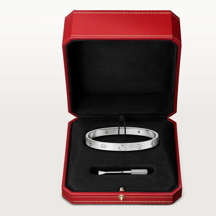 [Solara Jewelry]LOVE BRACELET 6.1MM 4 DIAMONDS