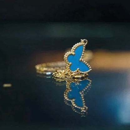 [Solara Jewelry]BUTTERFLY TURQUOISE BUTTERFLY BRACELET